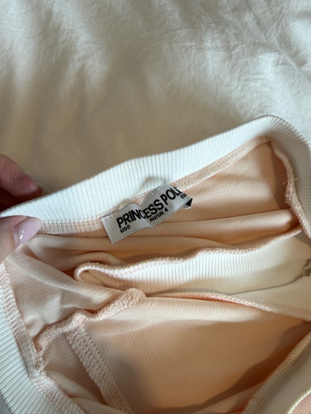 Princess Polly Strapless Cut-Out Maxi Dress – Blush Pink – Size 0 - Picture 7 of 9